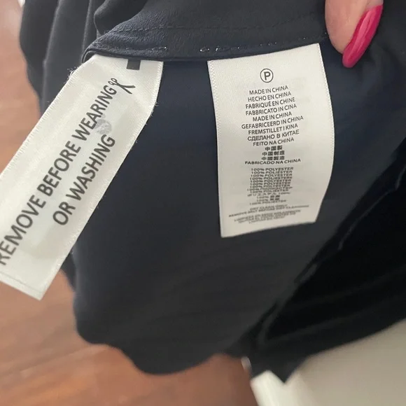 Classic Michael Kors pleated georgette Maxi Dress with Belt NWOT small - Picture 7 of 7